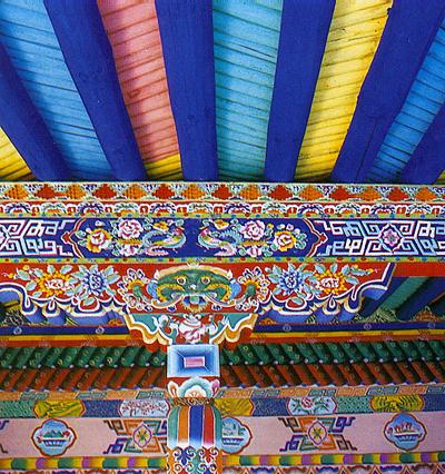 藏族传统建筑室内装饰